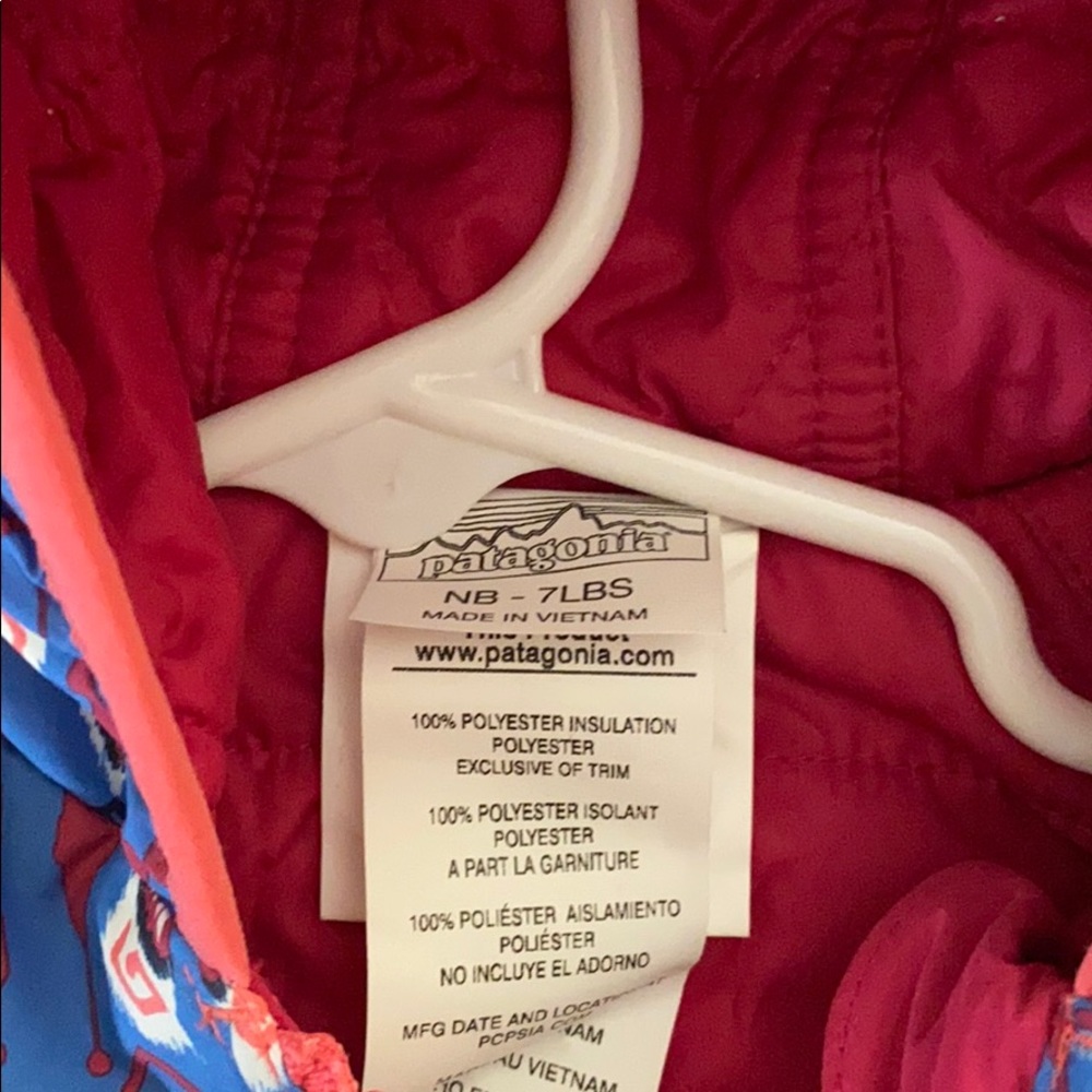 FINAL PRICE! Patagonia Puff Ball Baby Bunting - Picture 4 of 5